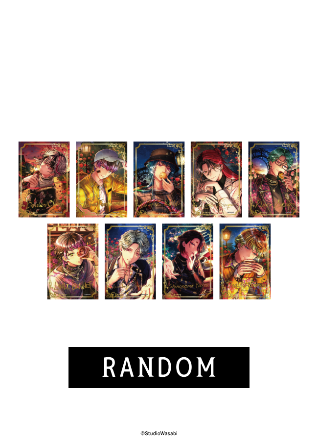 悪魔執事と黒い猫 in TOKYO TOWER】原作箔押しポストカード（9種） A