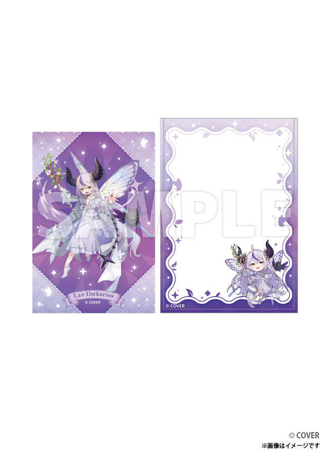 【ご自宅配送品】秘密結社holoX ポストカード付きカードケース ラプラス・ダークネス