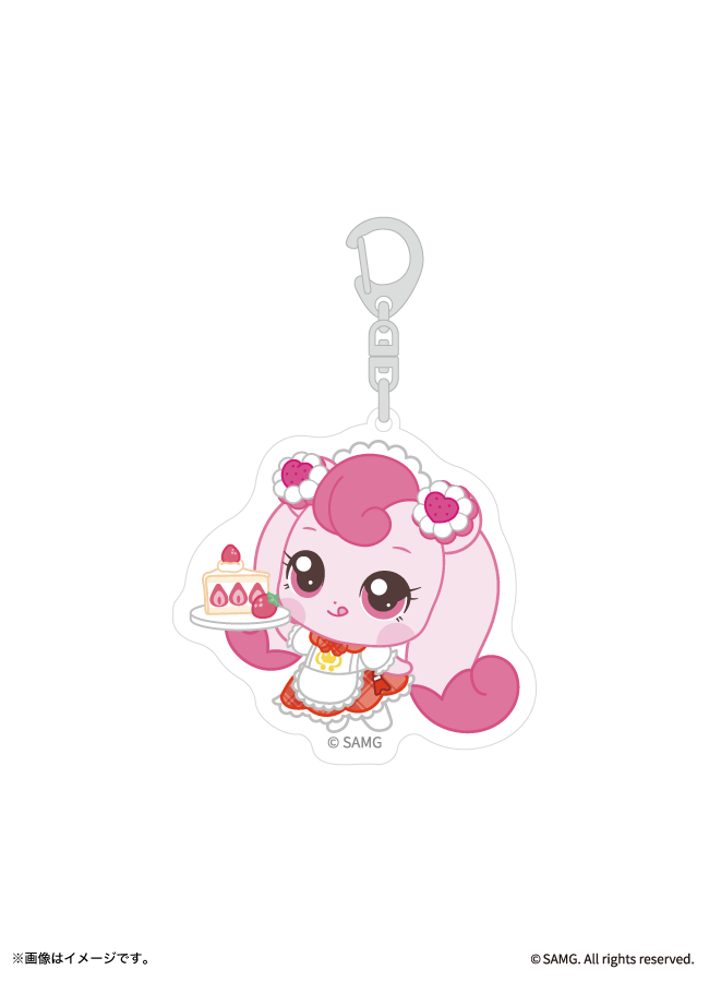 「デザート キャッチ!ティニピン in 東京タワー」アクリルキーホルダー ハチュピン