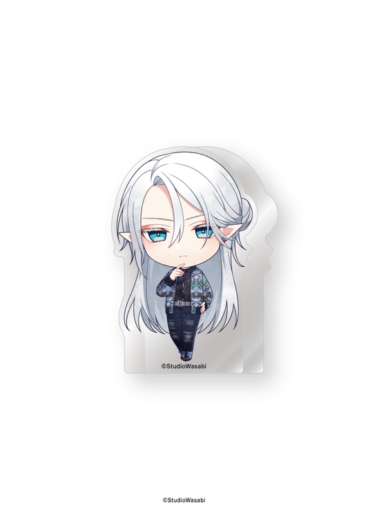 【悪魔執事と黒い猫 in TOKYO TOWER】ミニキャラアクリルブロック　シロ