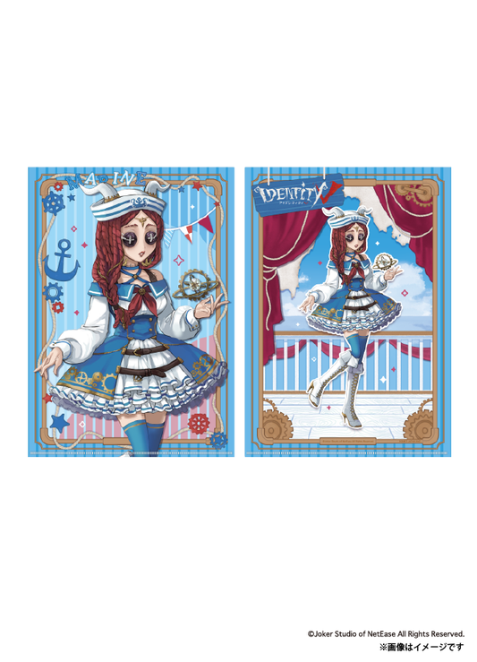 【ご自宅配送品】IdentityV　第五人格　A4シングルクリアファイル／祭司＿マリンルック×スチームパンク