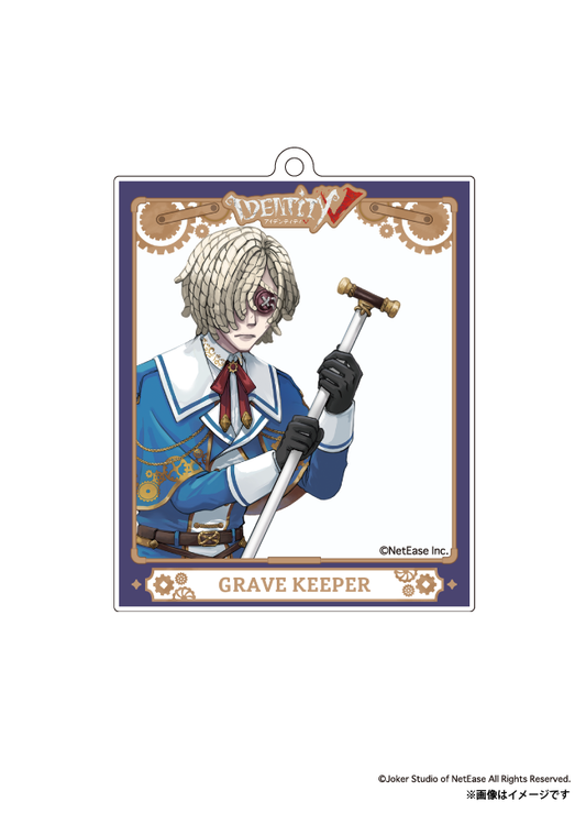 【ご自宅配送品】IdentityV　第五人格　フォトフレームアクリルキーホルダー／墓守＿マリンルック×スチームパンク