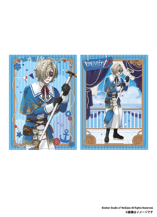 【ご自宅配送品】IdentityV　第五人格　A4シングルクリアファイル／墓守＿マリンルック×スチームパンク
