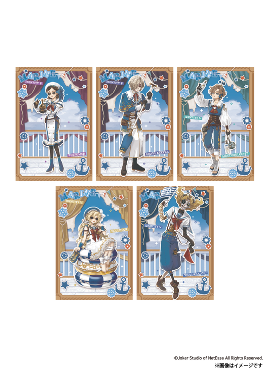 【ご自宅配送品】IdentityV　第五人格　ポストカードセット／B＿マリンルック×スチームパンク