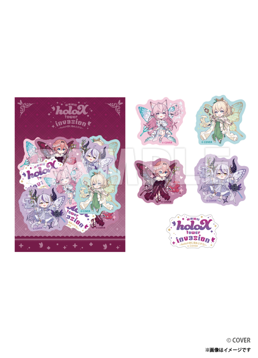 秘密結社holoX　フレークシール　名古屋ver.