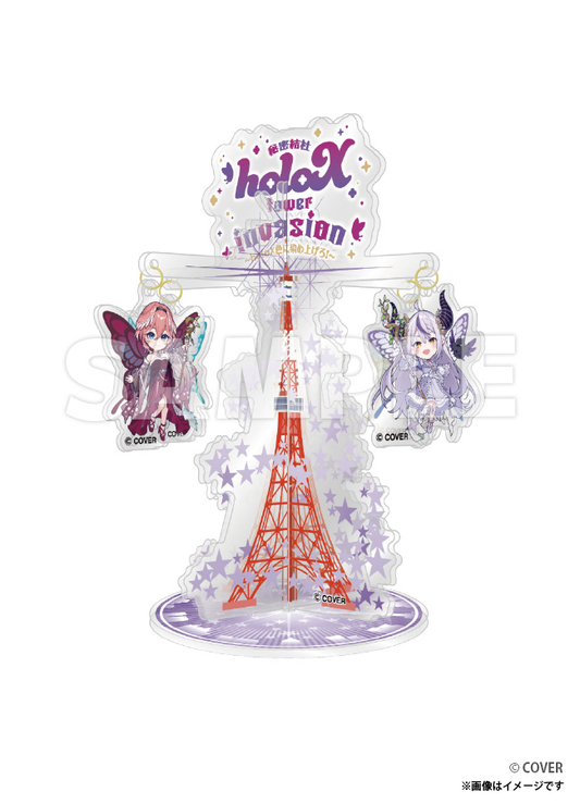 秘密結社holoX　アクリルゆらゆらタワー　東京ver.