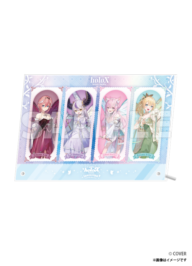 【ご自宅配送品】秘密結社holoX　アクリルアートボード