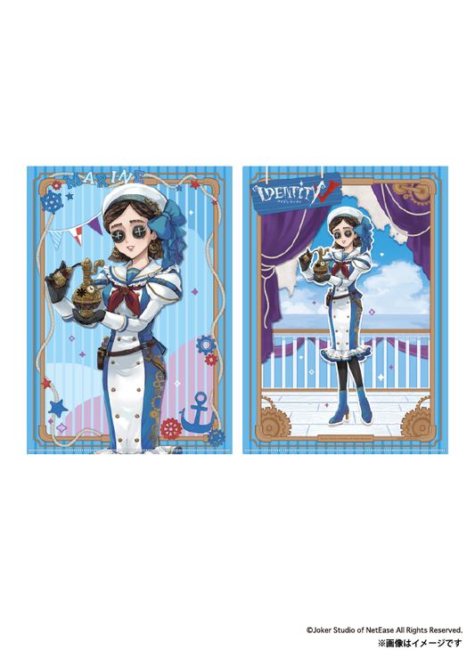 【ご自宅配送品】IdentityV　第五人格　A4シングルクリアファイル／調香師＿マリンルック×スチームパンク