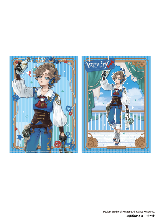【ご自宅配送品】IdentityV　第五人格　A4シングルクリアファイル／気象学者＿マリンルック×スチームパンク