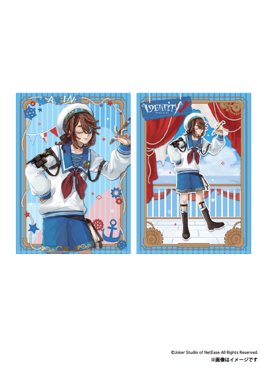【ご自宅配送品】IdentityV　第五人格　A4シングルクリアファイル／画家＿マリンルック×スチームパンク
