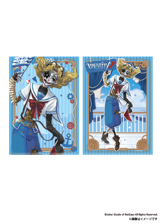 【ご自宅配送品】IdentityV　第五人格　A4シングルクリアファイル／「フラバルー」＿マリンルック×スチームパンク
