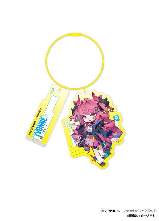 【ご自宅配送品】「アークナイツ：エンドフィールドｘFIVE TOWERS」キーホルダ-（イヴォンヌ）VER.