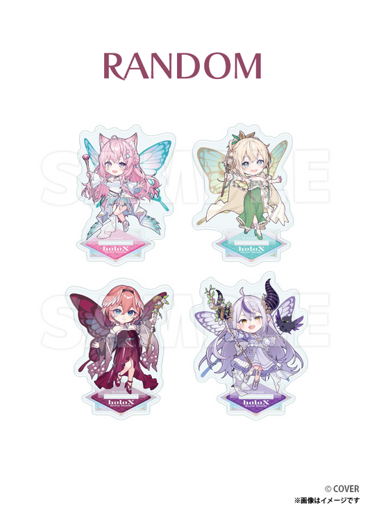 秘密結社holoX　トレーディングアクリルスタンド(ミニキャラver.)